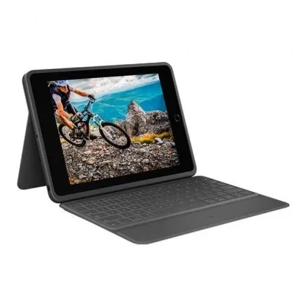 Logitech Rugged Folio Funda con Teclado para iPad 7.ª y 8.ª Gen, Negro Logitech Rugged Folio Funda con Teclado para iPad 7.ª y 8.ª Gen, Negro